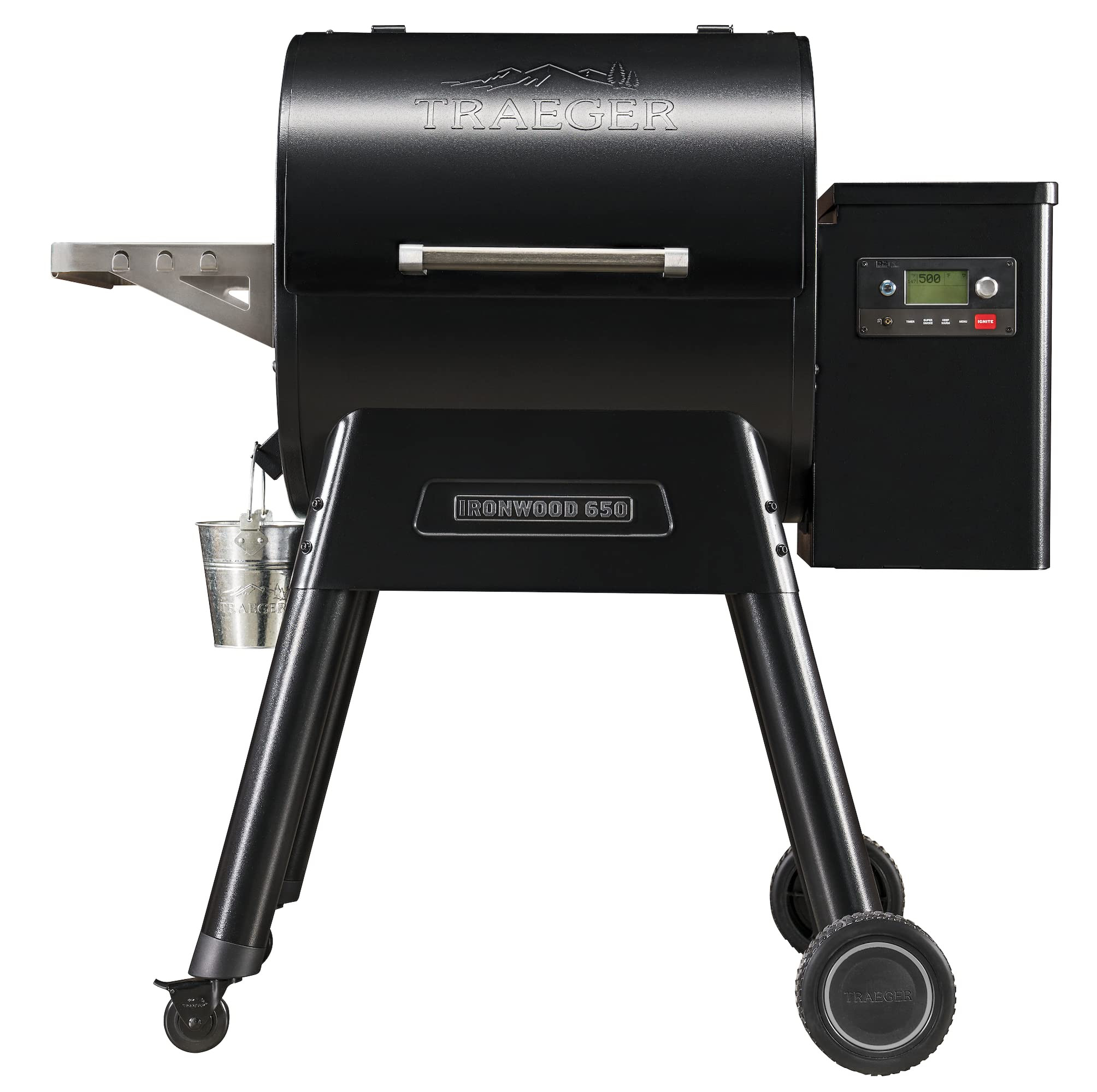 Traeger Grills Ironwood 650 Wood Pellet Grill and Smoker with WIFI Smart Home Technology, Black | Amazon (US)