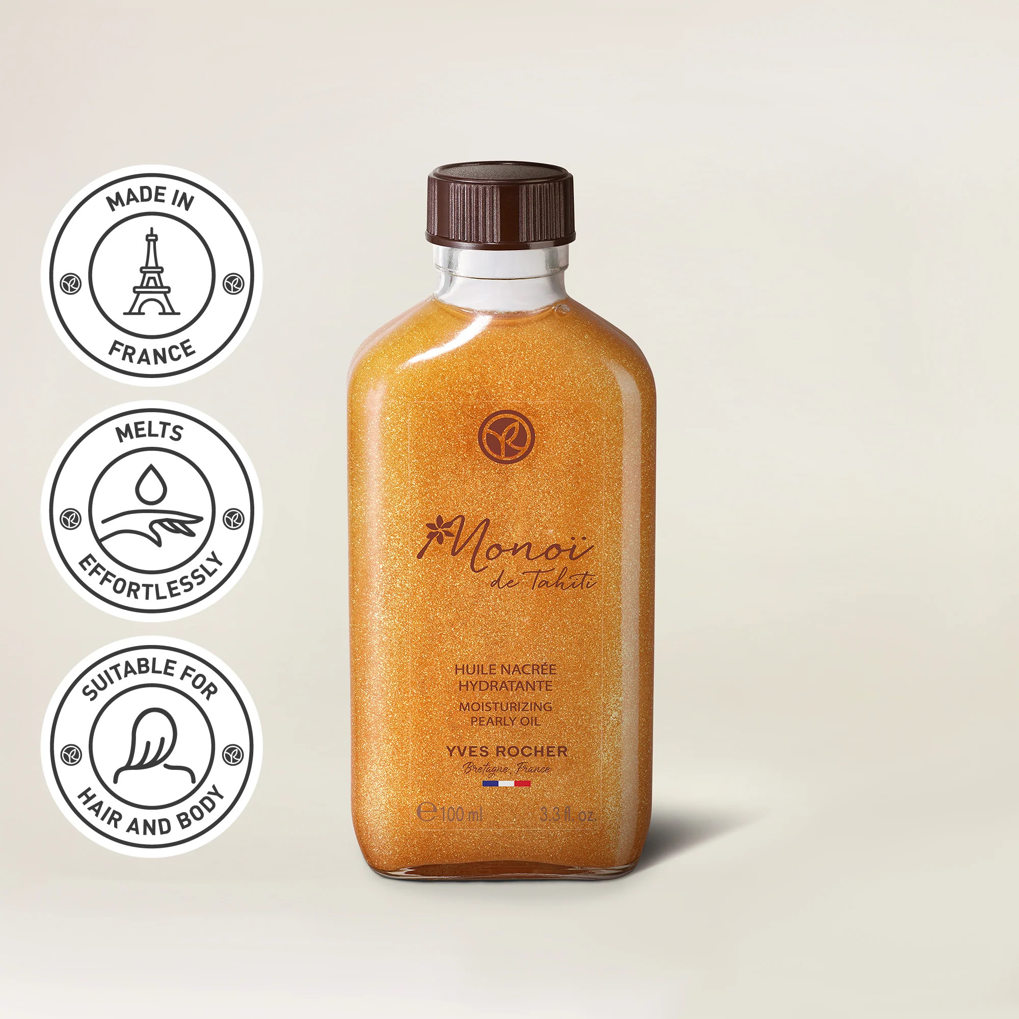 Moisturizing Pearly Oil Monoi | Yves Rocher (US)