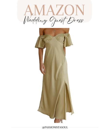 Wedding Guest Dress #weddingguestdress #weddingguest #outfitinspo #weddingoutfitinspiration #neutraldress 

#LTKstyletip