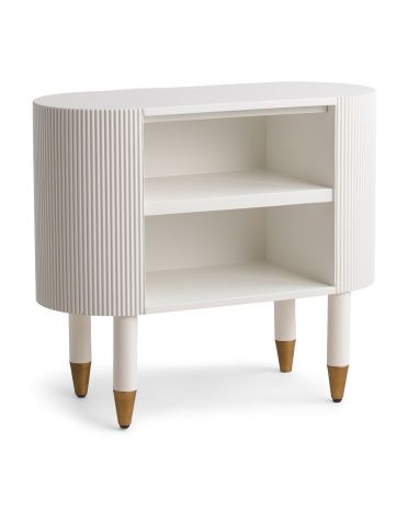 Reeded Open Console Table | TJ Maxx