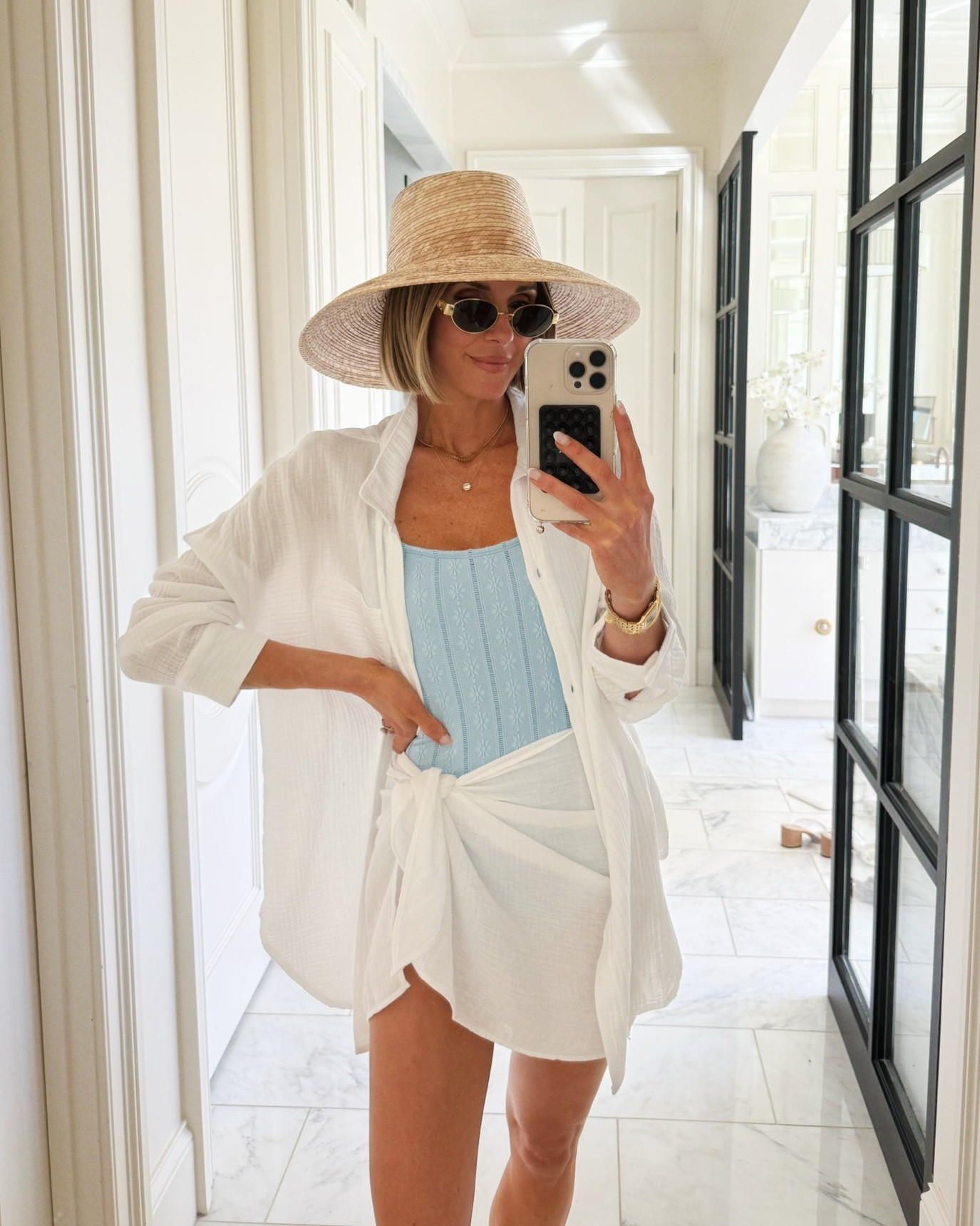 @Target swimsuit and swim cover up - wearing size small

#LTKsummer #LTKswimwear