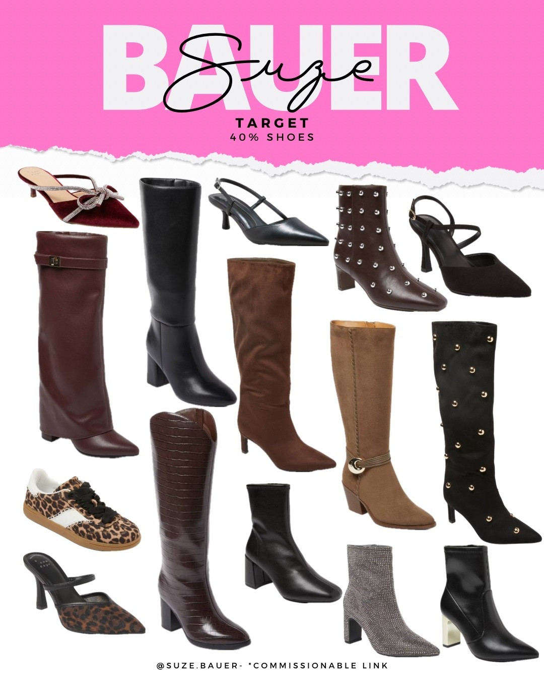 Target — 40% off shoes today only!!

Heels, boots, holiday, sneakers, target style

#LTKShoeCrush #LTKSaleAlert #LTKFindsUnder50