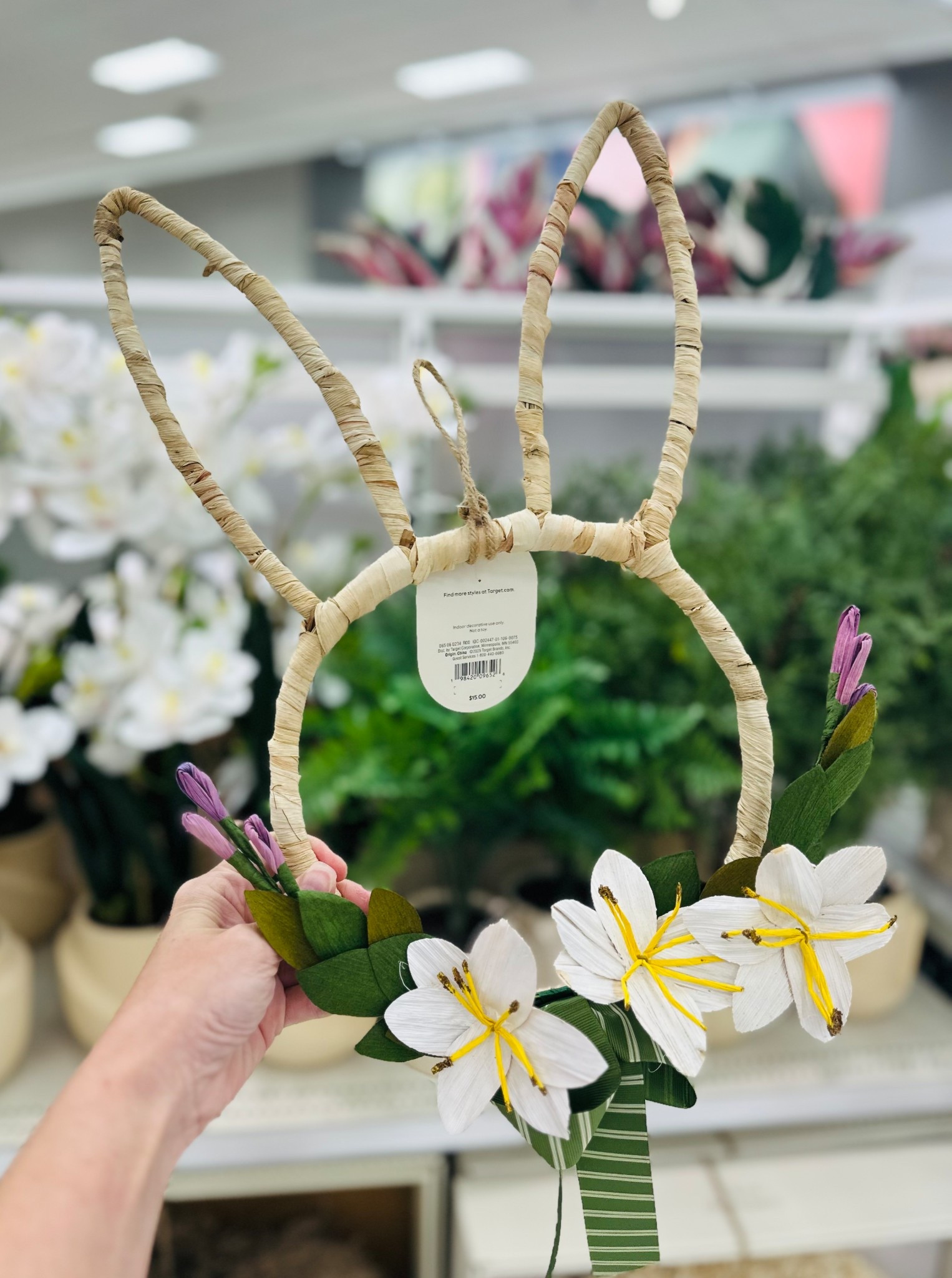 This Gorgeous Bunny Wreath is just what your Home NEEDED for Easter!  A great price at Target. 🐰 

#LTKHome #LTKSpringSale #LTKSeasonal