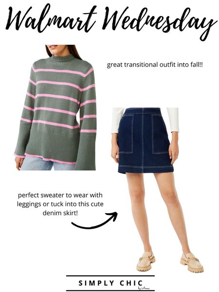 This sweater is incredible! Comes in 4 different colors 🥰 love the green one but also love bright pink and yellow stripe option 😍 if you have sensitive skin this sweater is not itchy at all! Great piece to wear into fall, winter and even spring 🙌🏻 love a good versatile piece 😉 the skirt is almost sold out in this denim color but also comes in beautiful olive!! Check it out!

#LTKunder50 #LTKtravel #LTKSeasonal