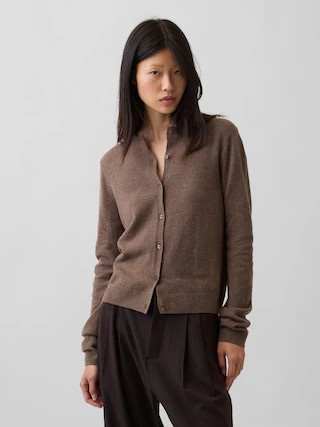 CashSoft Crop Cardigan | Gap (US)