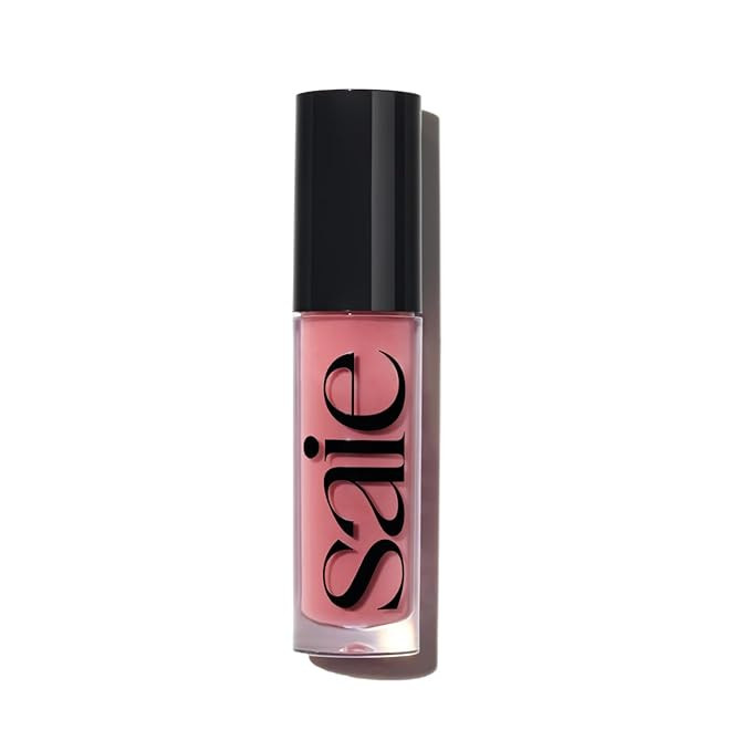 Saie Glossybounce High-Shine Hydrating Lip Gloss Oil - Sheer Tinted Lip Oil with Hyaluronic Acid ... | Amazon (US)