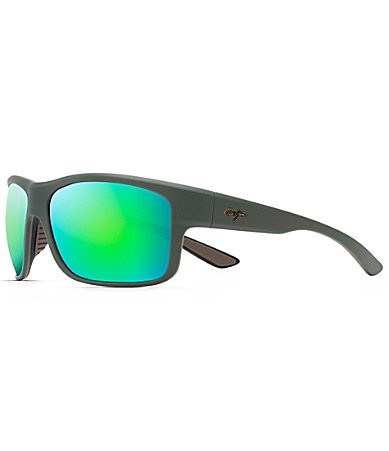Maui Jim Southern Cross PolarizedPlus2Â® 66mm Sunglasses - Soft Matte Khaki | Dillard's