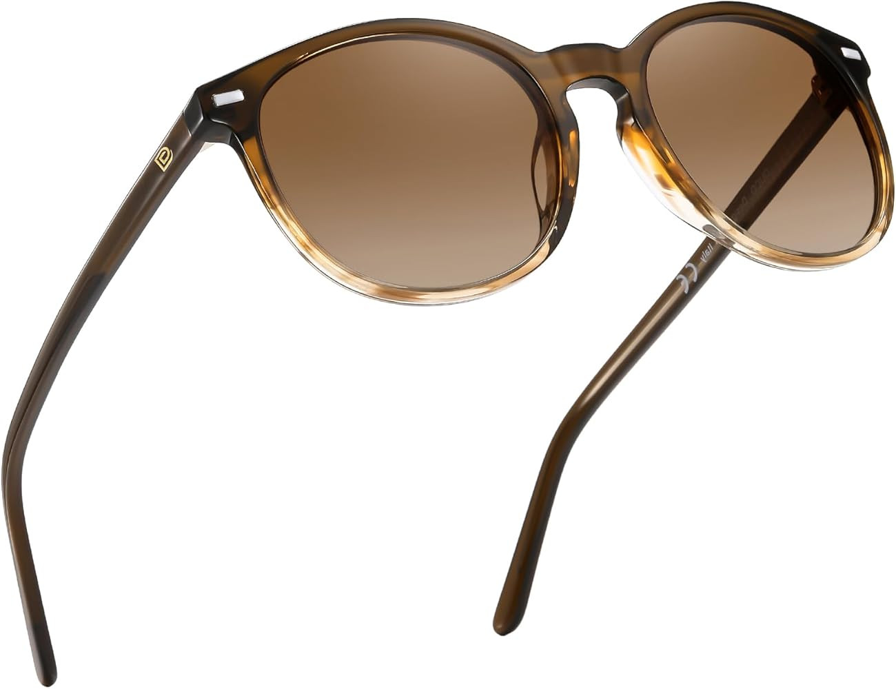 DUCO Polarized Sunglasses for Women Retro Round Women's Sunglasses Classic Vintage UV400 Shades D... | Amazon (US)