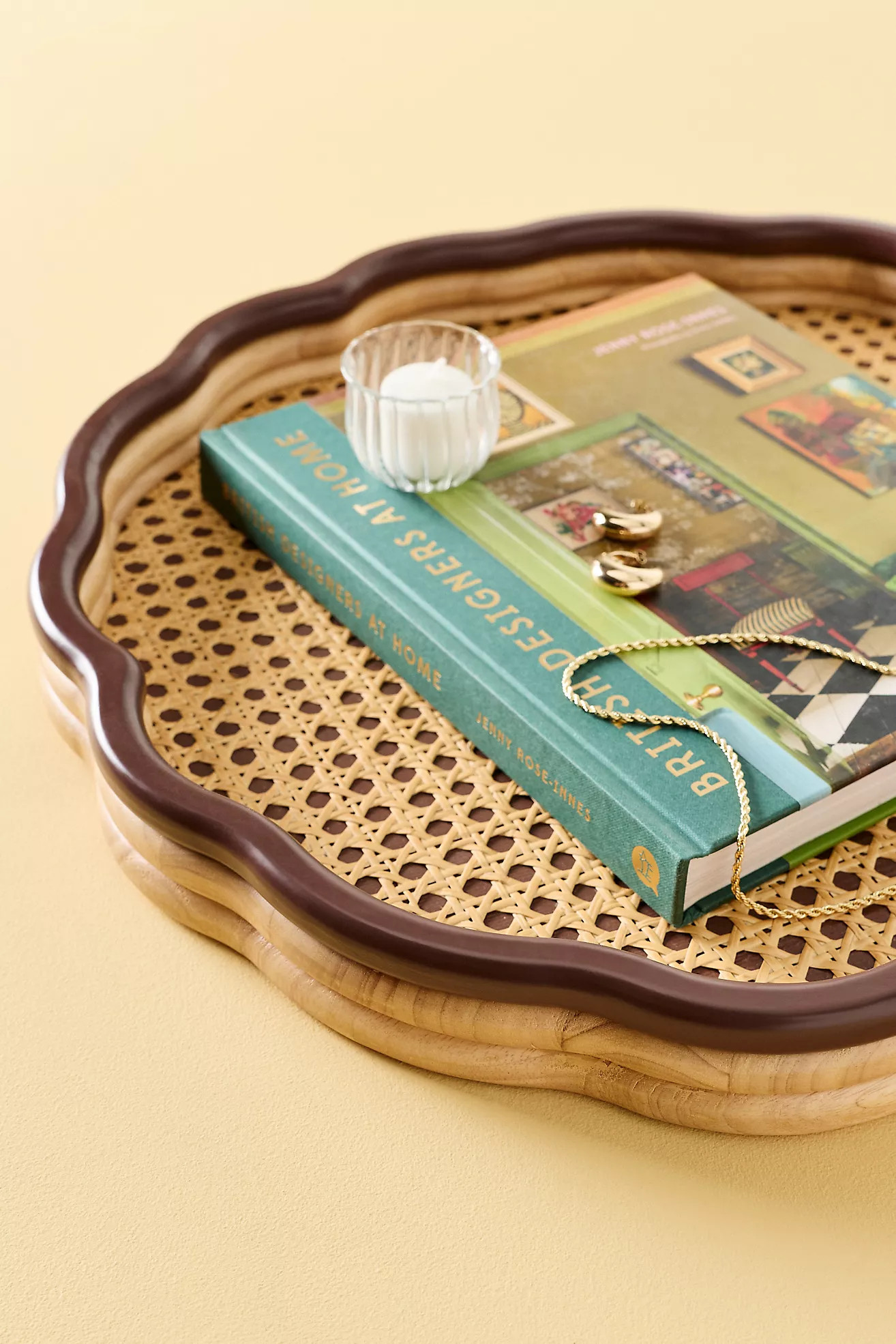 Cane Rattan Trays | Anthropologie (US)