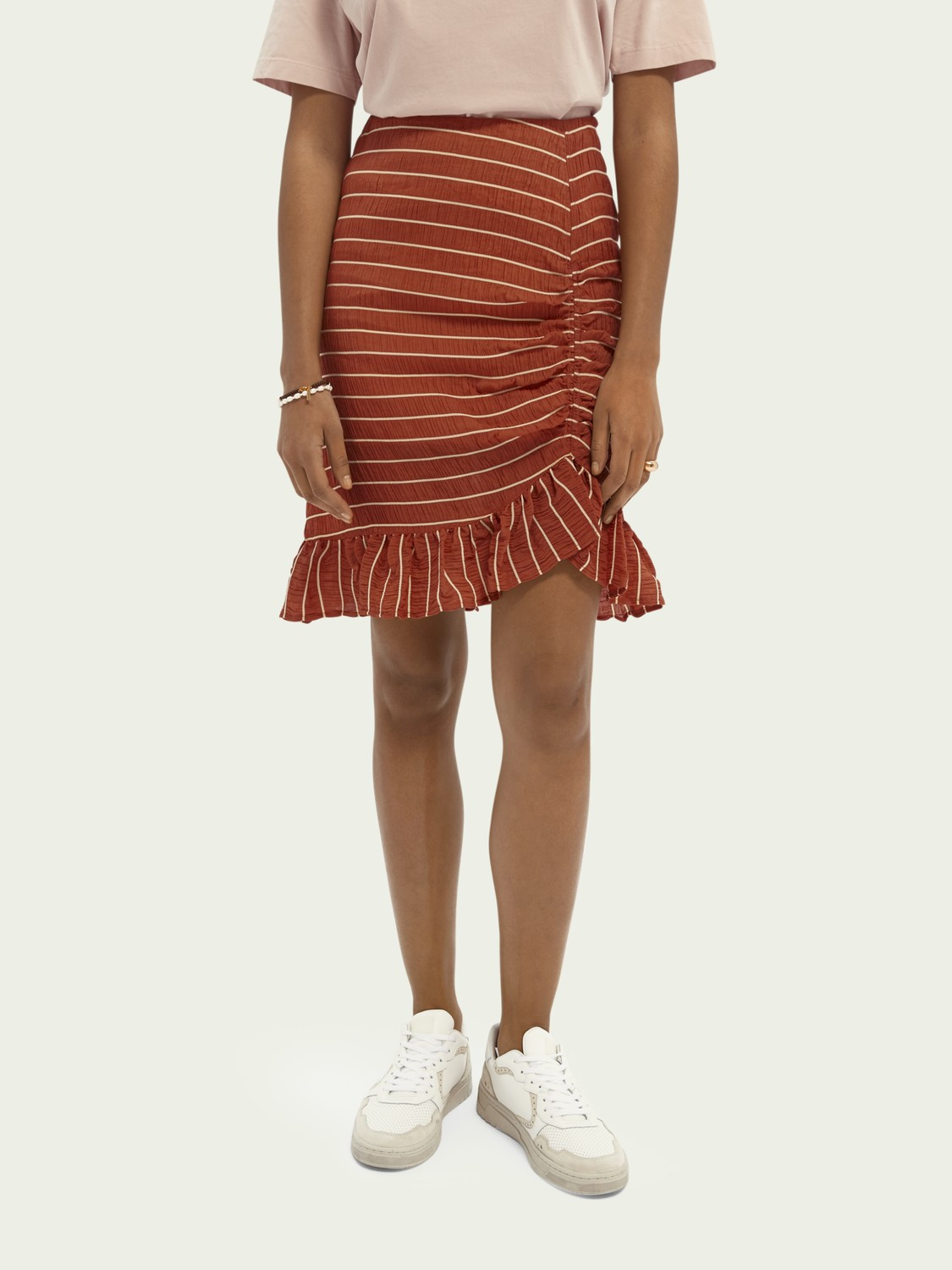 Ruffled striped skirt
    
        | Women | Scotch & Soda (US)
