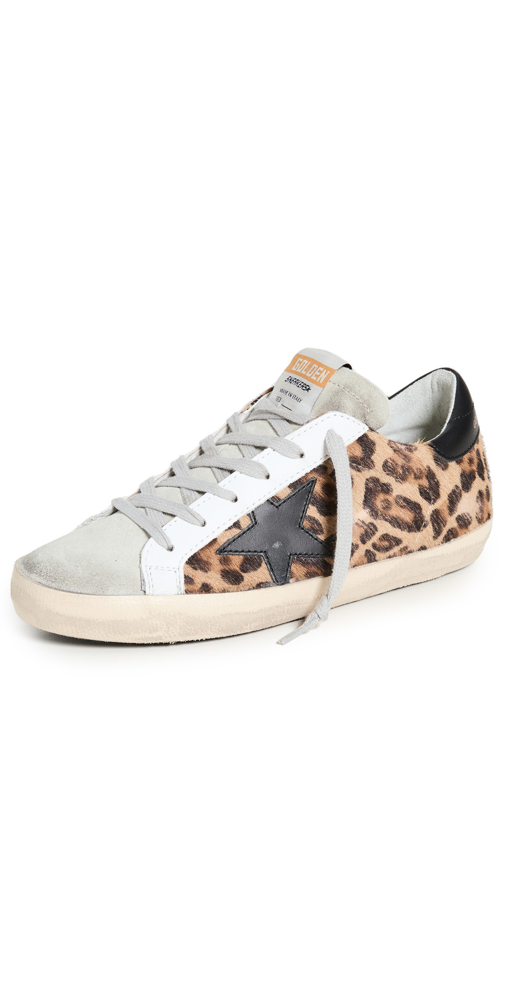 Leopard Haircalf Superstar Sneakers | Shopbop