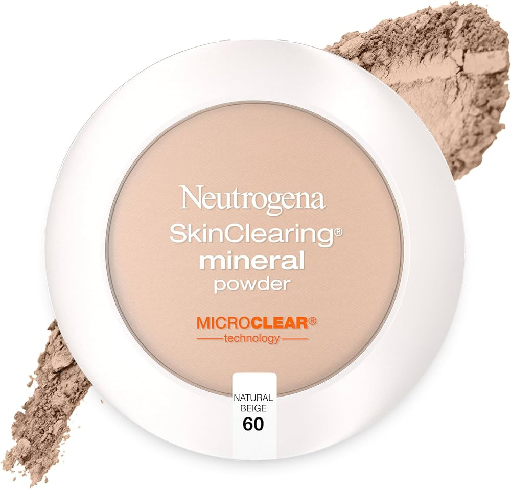 Neutrogena SkinClearing Mineral Acne-Concealing Pressed Powder Compact, Shine-Free & Oil-Absorbin... | Amazon (US)