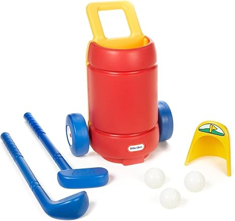 Little Tikes TotSports Easy Hit Golf Set + 3 balls + 2 clubs | Amazon (US)