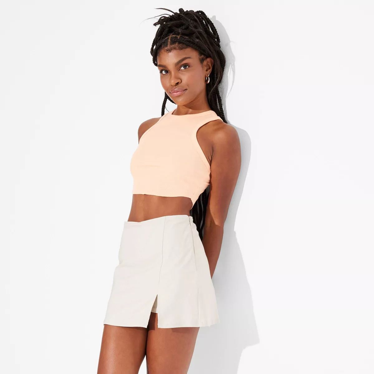 Women's High-Rise Bodycon Mini Skort - Wild Fable™ | Target