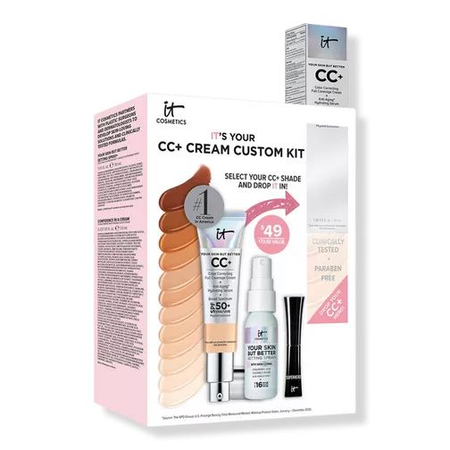 CC+ Foundation Customizable Kit - IT Cosmetics | Ulta Beauty | Ulta