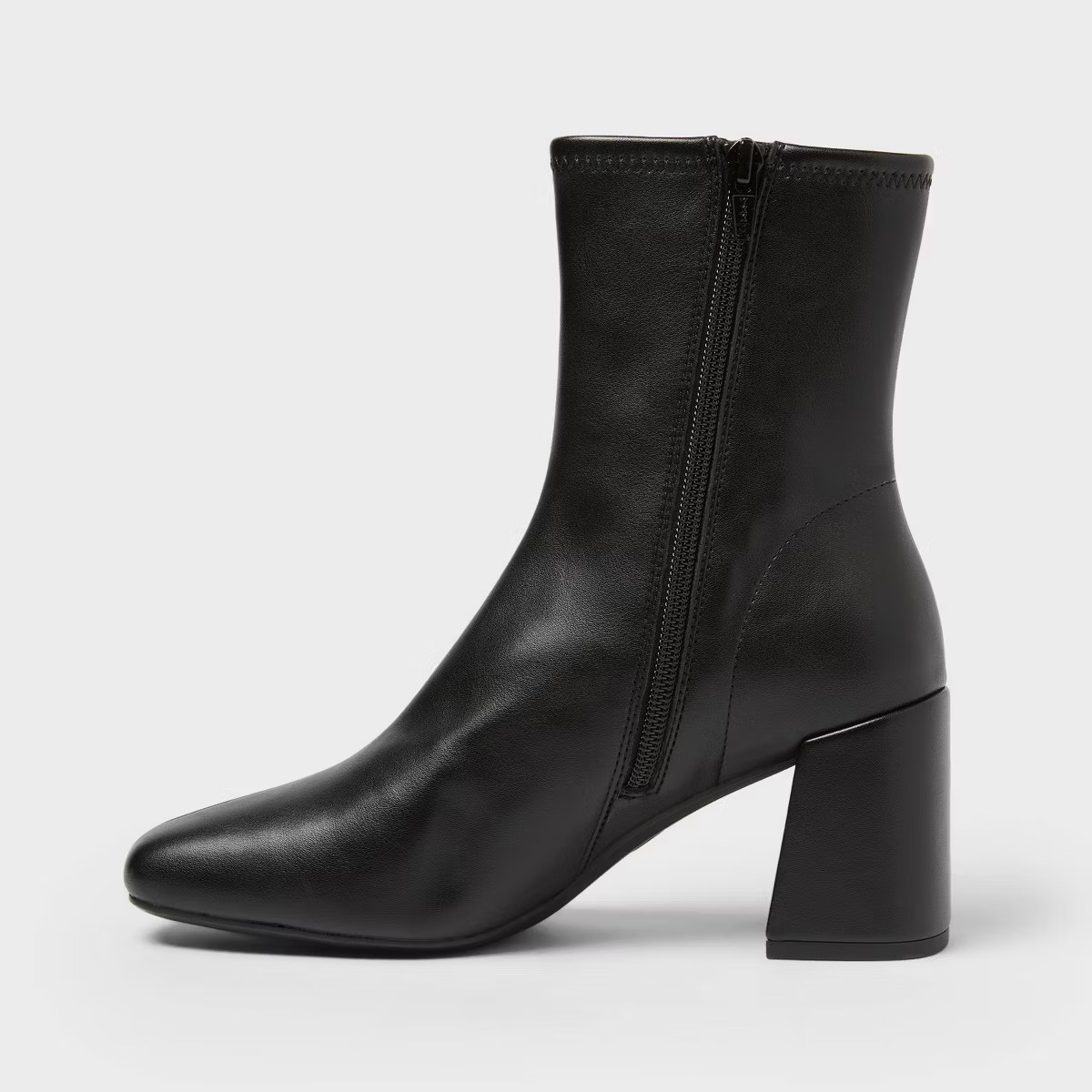 Women’s Pippa High Shaft Heeled Boots – A New Day™ Black | Target