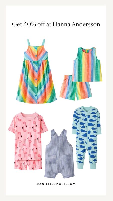 Get 40% off at Hanna Andersson - had to get these rainbow outfits for the girls, summer pajamas, and striped overalls for baby brother. 

#LTKkids #LTKfamily #LTKbaby