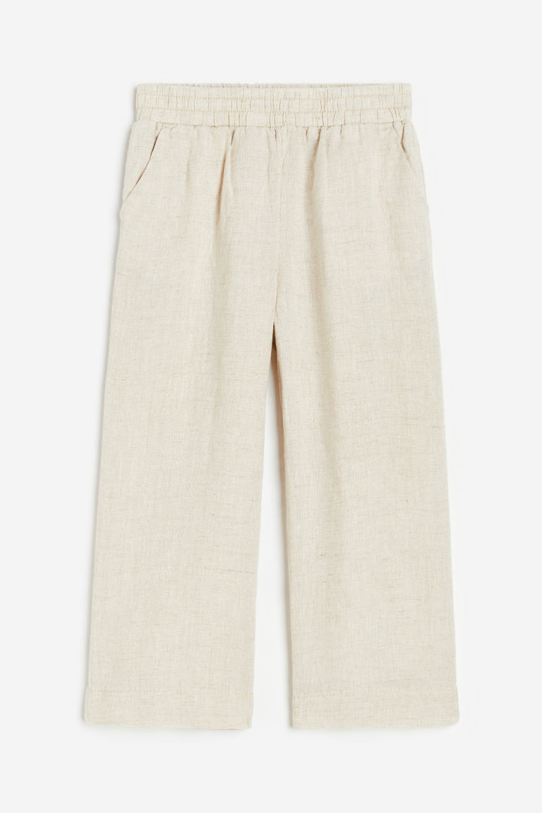H & M - Linen Pants - Beige | H&M (US + CA)