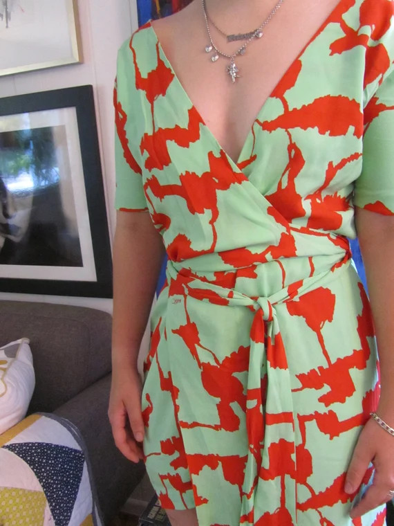 Simply Elegant Diane Von Furstenburg Wrap Dress in | Etsy | Etsy (US)