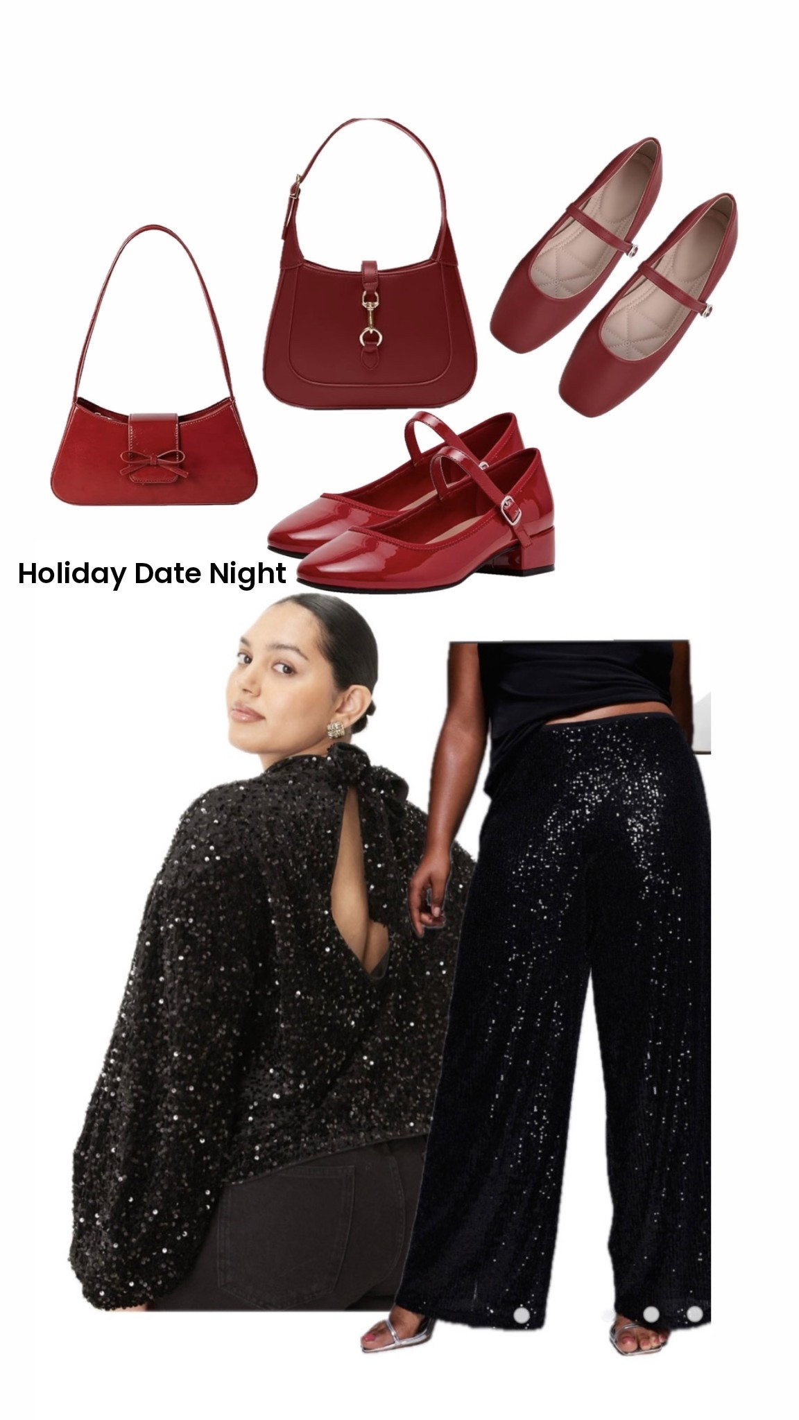 Holiday night out look! 🖤✨

#LTKHoliday #LTKMidsize #LTKPlusSize