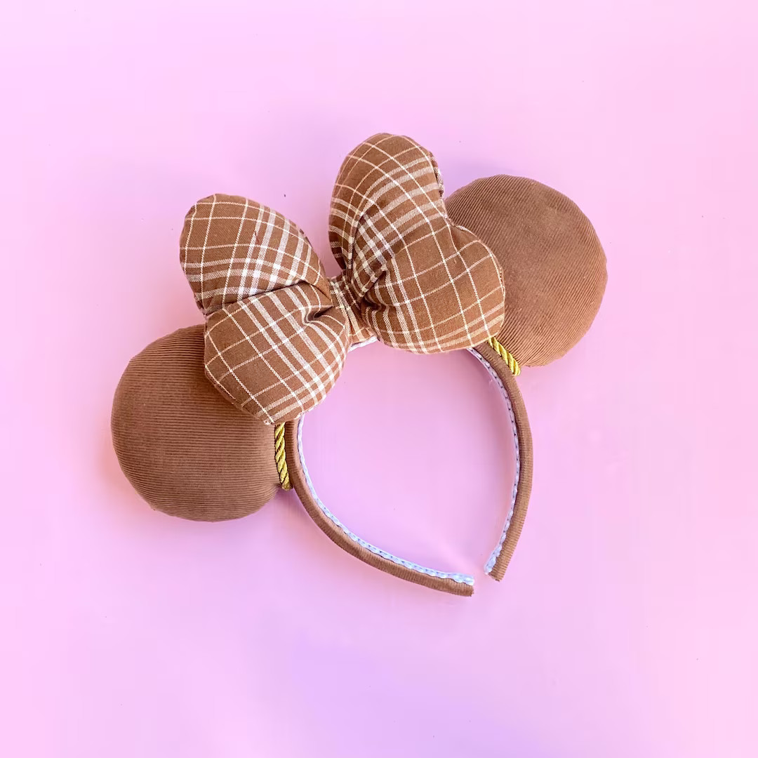 Fall Corduroy Minnie Ears - Etsy | Etsy (US)