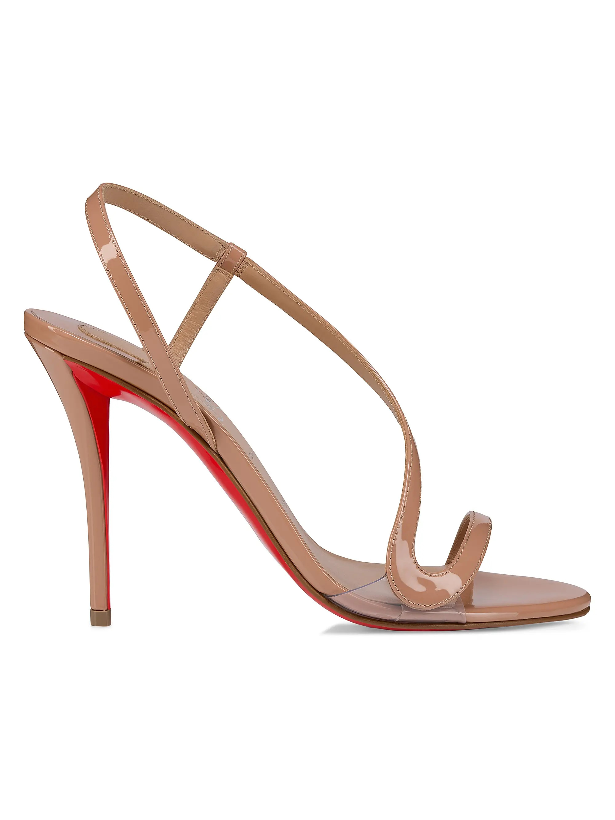 Rosa Z Patent Leather 100MM Sandals | Saks Fifth Avenue