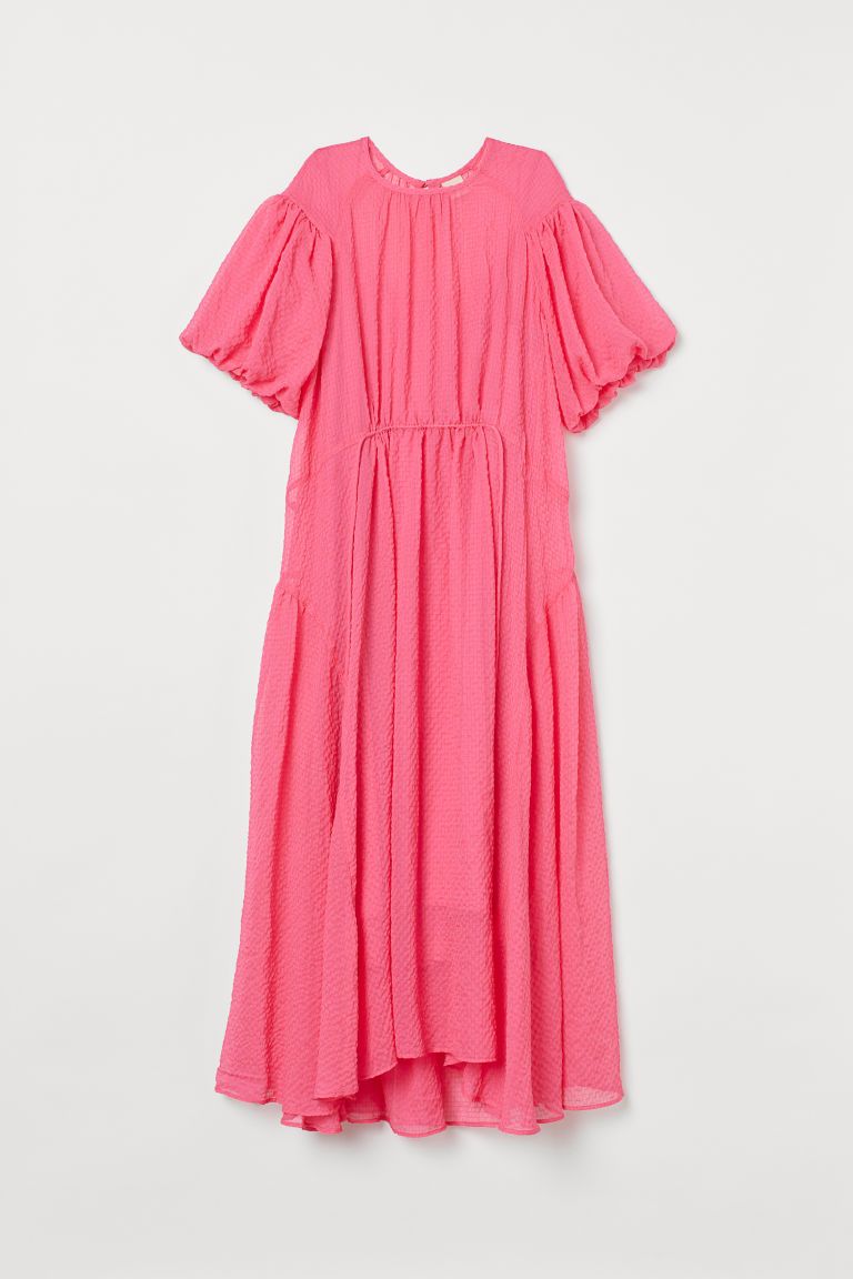 H & M - Wide-cut Dress - Pink | H&M (US + CA)