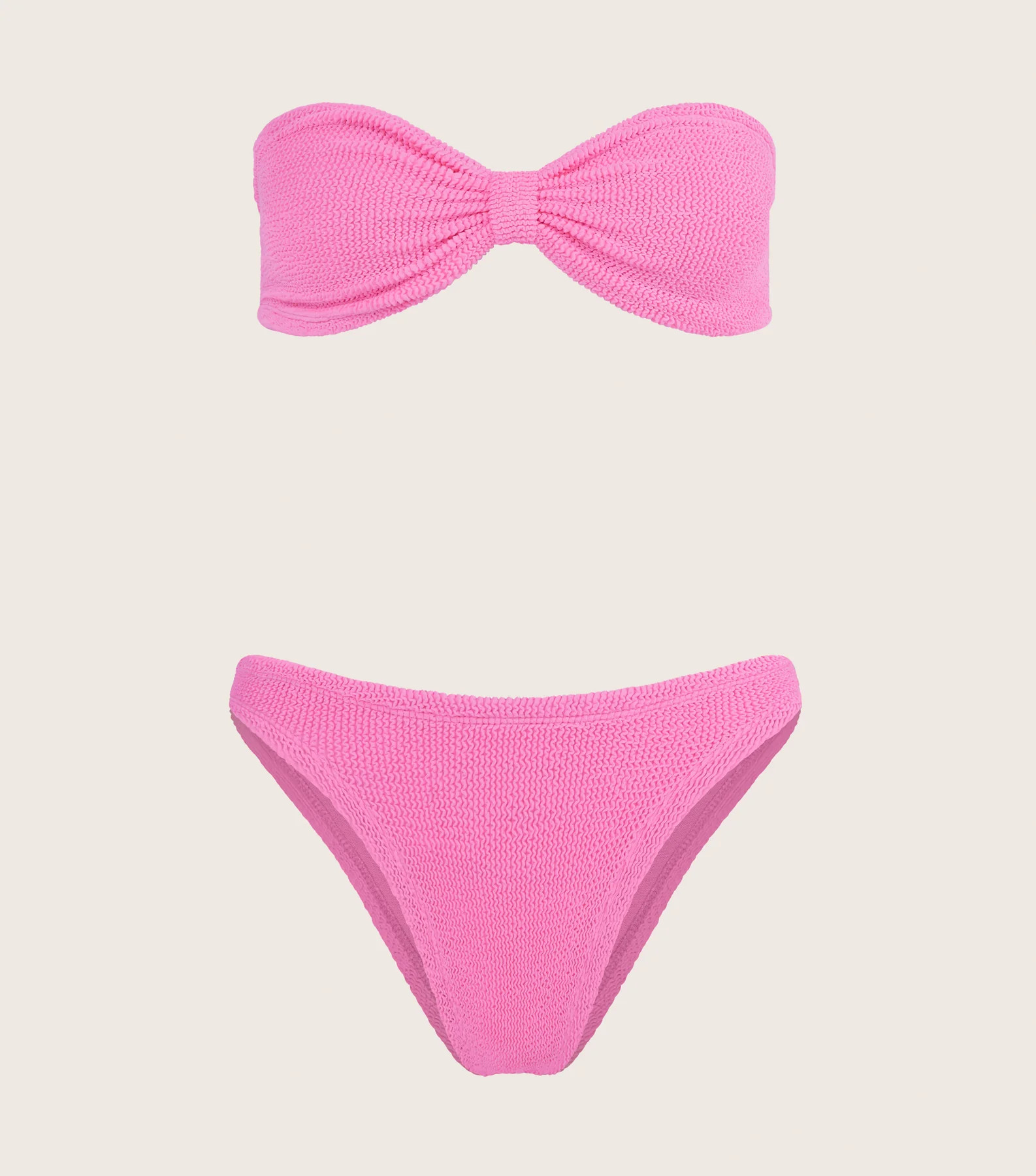 Coverage Jean Bikini - Bubblegum | HUNZA G