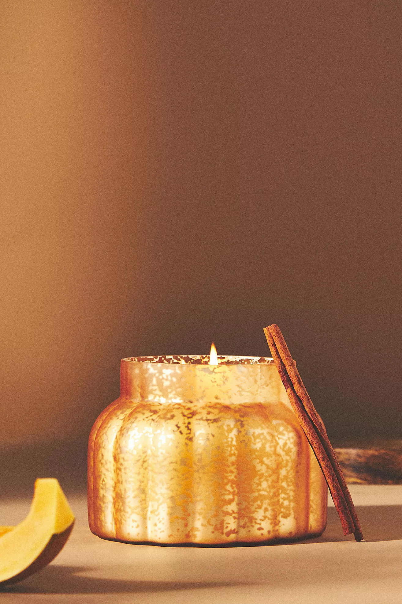 Capri Blue Pumpkin Clove Glass Jar Candle | Anthropologie (US)