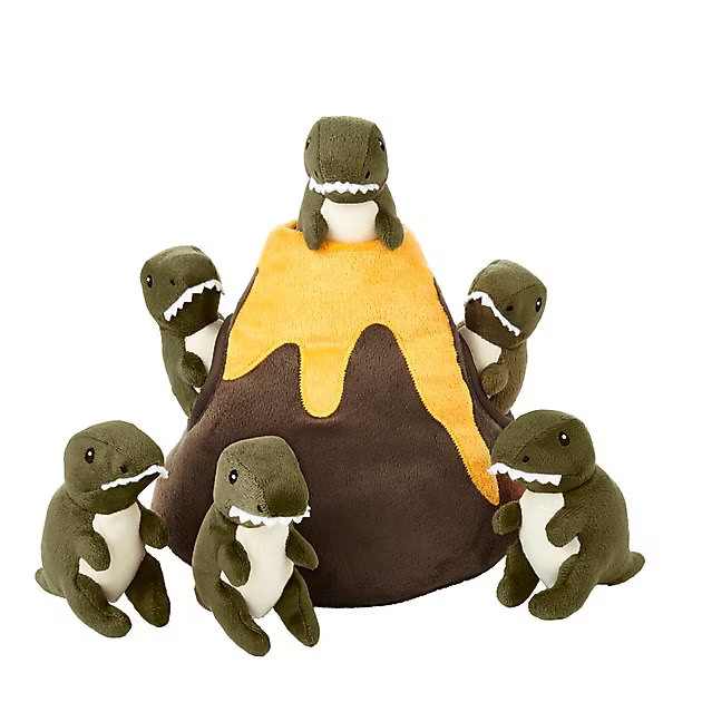Frisco Volcano Hide & Seek Puzzle Plush Squeaky Dog Toy | Chewy.com