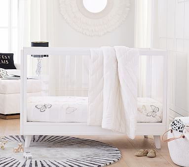 Sloan Acrylic Convertible Crib | Pottery Barn Kids