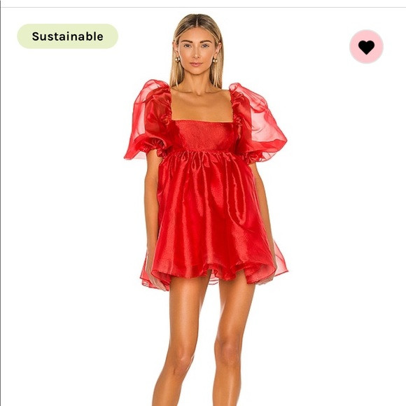 RED SELKIE PUFF DRESS❤️ | Poshmark