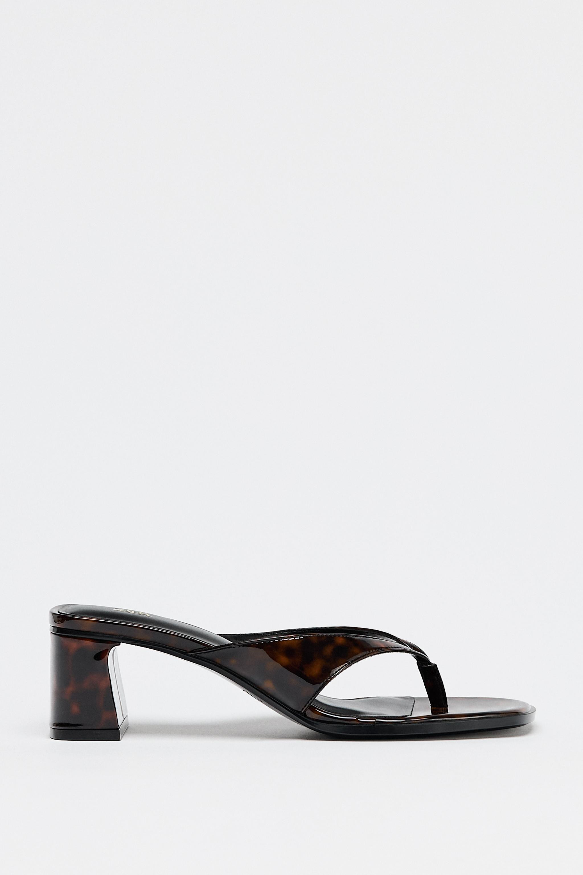 TORTOISESHELL SANDALS | Zara US