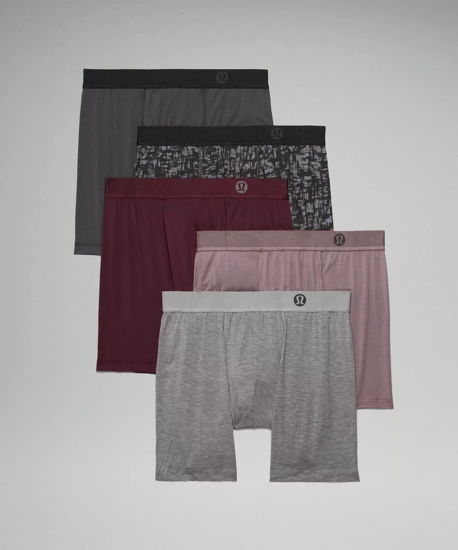 Always In Motion Boxer 5" 5 Pack | Men's Underwear | lululemon | Lululemon (US)