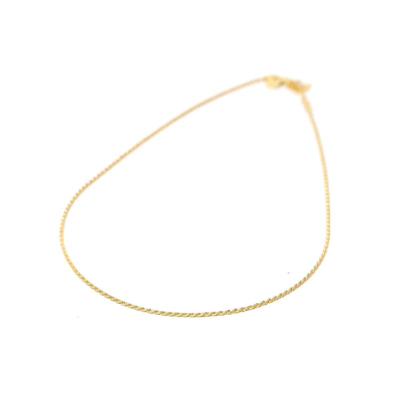 Skinny Rope Chain Necklace | The Sis Kiss