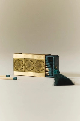 Skeem Brass Match Holder | Anthropologie (US)