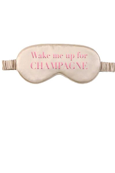 DREAMER EYE MASK -Wake Up Champagne | Los Angeles Trading Co