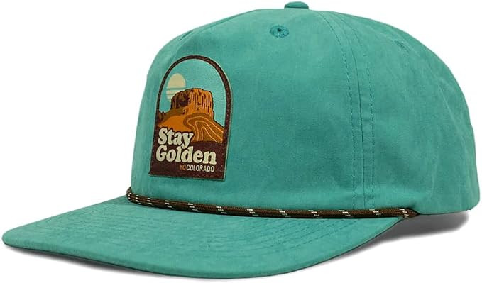 Stay Golden Turquoise Rope Hat | Amazon (US)