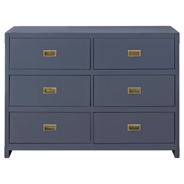 Baby Relax Georgia Campaign Dresser - White | Target