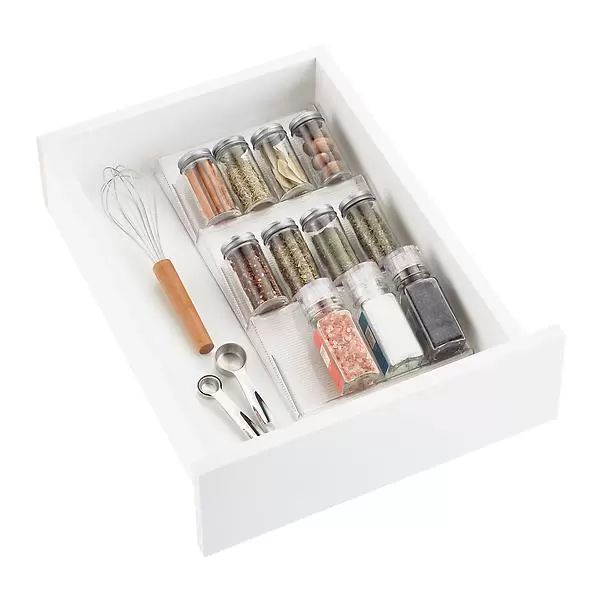 iDesign Linus In-Drawer Spice Rack | The Container Store