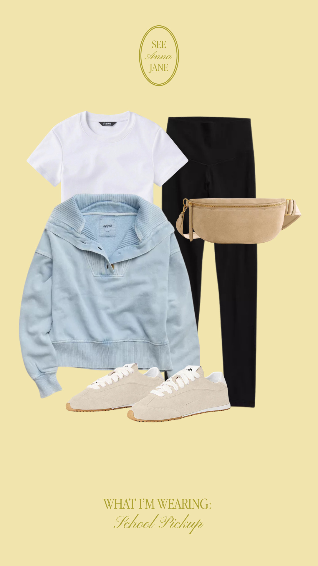 School pickup outfit idea | everyday outfit idea | athleisure  

 #LTKFindsUnder50 #LTKFindsUnder100 #LTKStyleTip