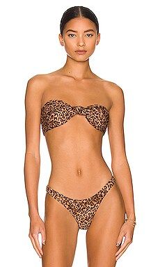 Stone Fox Swim Lele Bikini Top in Sahara from Revolve.com | Revolve Clothing (Global)