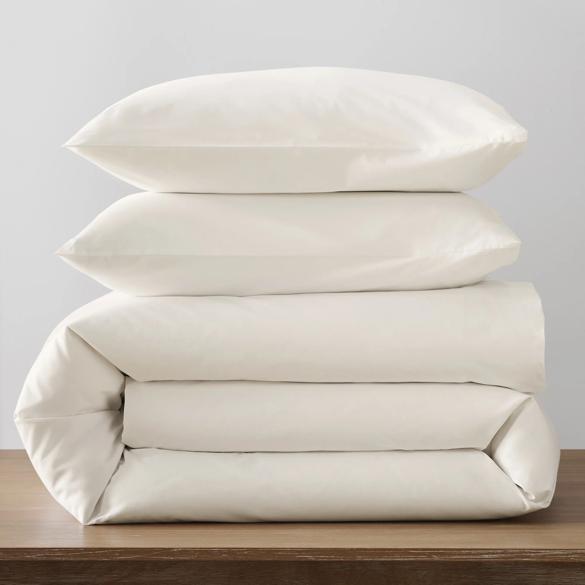 Coyer Classic Cotton Percale Duvet Cover Set | Wayfair North America