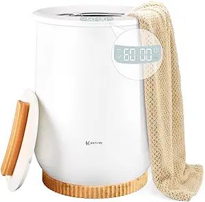 Keenray Upgraded Towel Warmer Bucket, Towel Warmer for Bathroom with 3 Heating Modes, Heat Time 3... | Amazon (US)