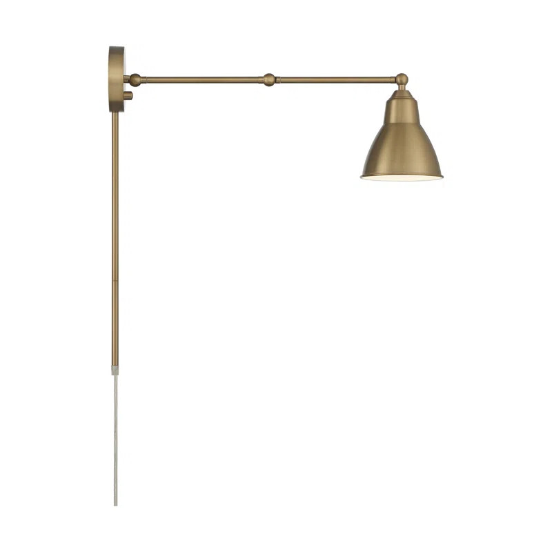 Janelle Steel Swing Arm Sconce | Wayfair North America