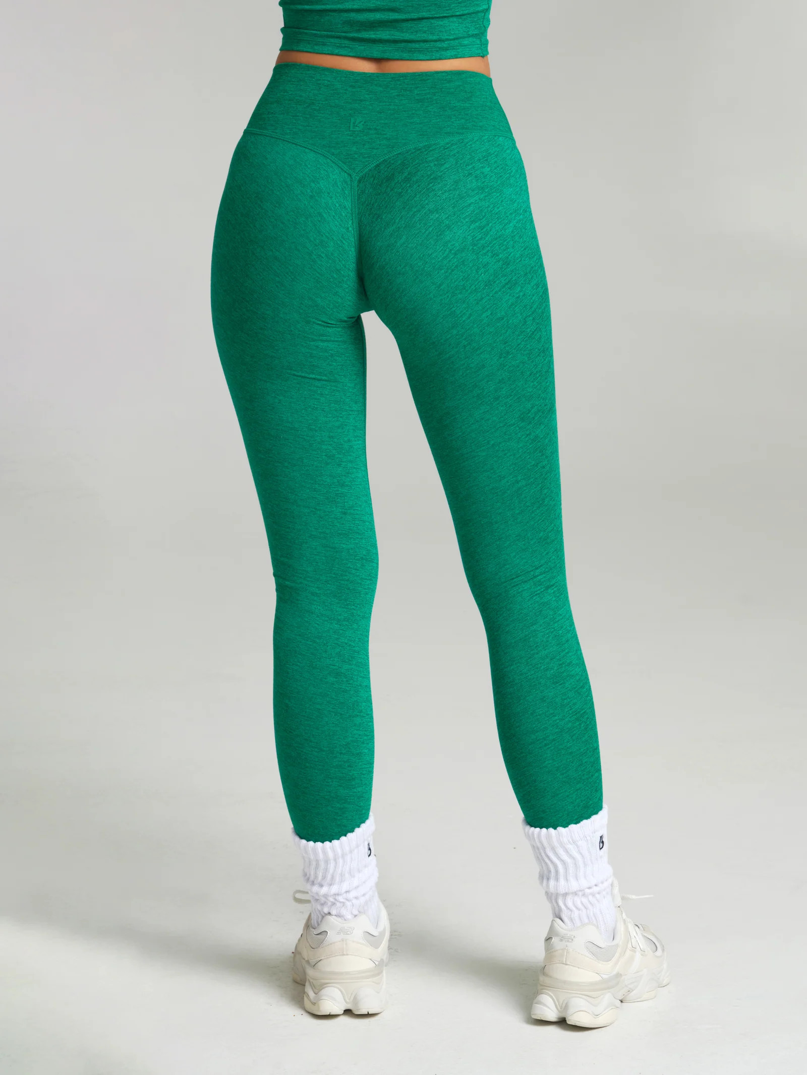 Dream Heathered Legging - Heather Green | Buffbunny Collection