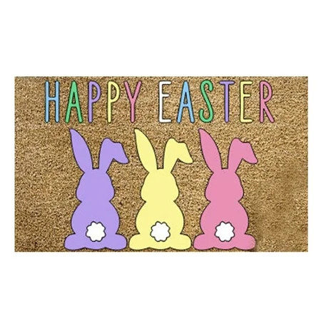 Yinguo Easter Mats Holiday Mats Welcome Door Mats Polyester Door Mats | Walmart (US)
