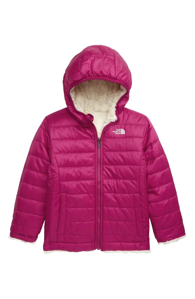 The North Face Mossbud Swirl Reversible Water Repellent Hooded Jacket (Toddler) | Nordstrom | Nordstrom