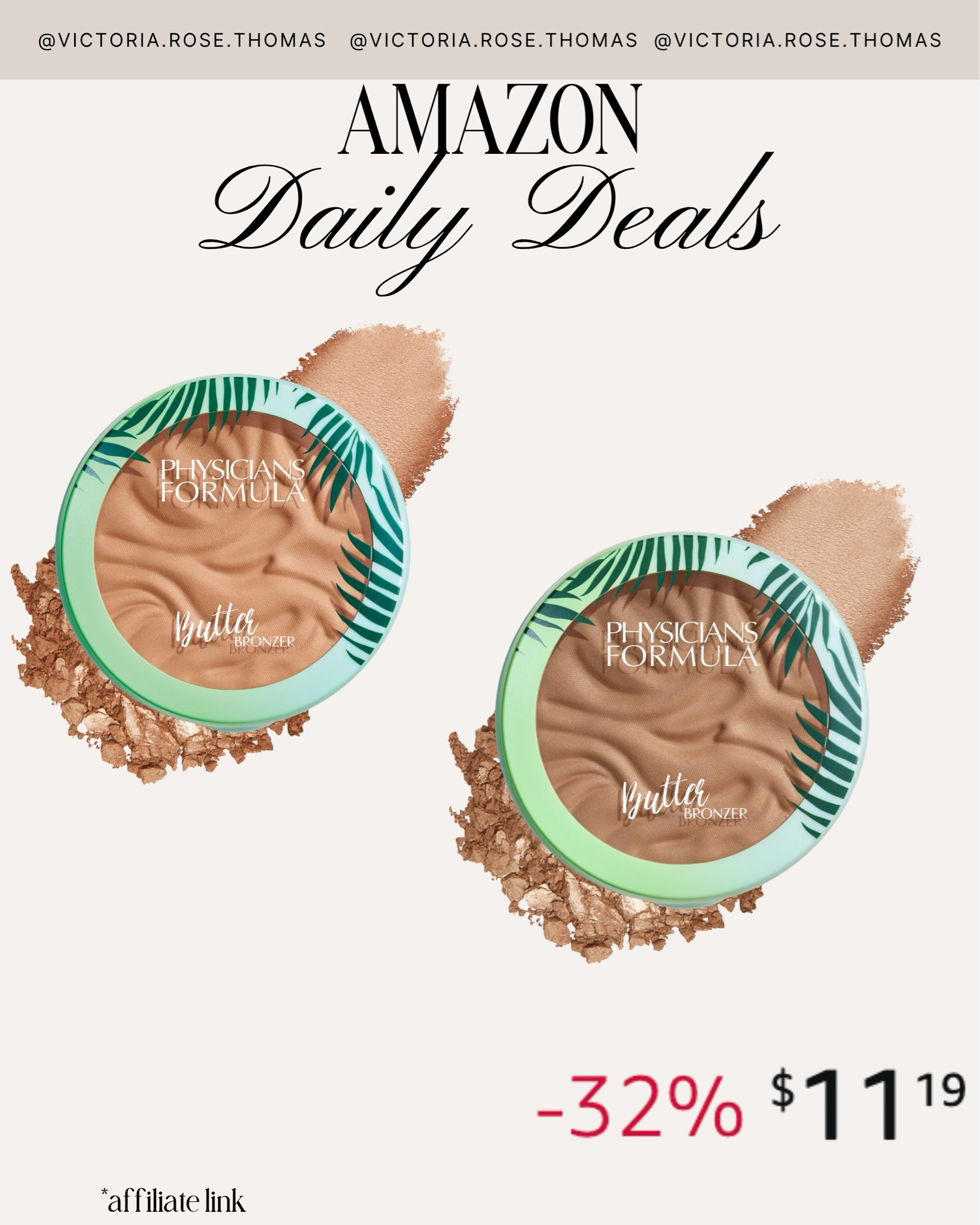 Beauty favorites from physicians formula. I love the traditional bronzer  and add sun-kissed to my makeup bag for the summer!
Both on sale!
Amazon deals
Amazon sale
Daily deals
Amazon beauty
Bronzer
Drugstore makeup 
Stylewithnosecrets 

#LTKgrwm #LTKBeauty #LTKSaleAlert