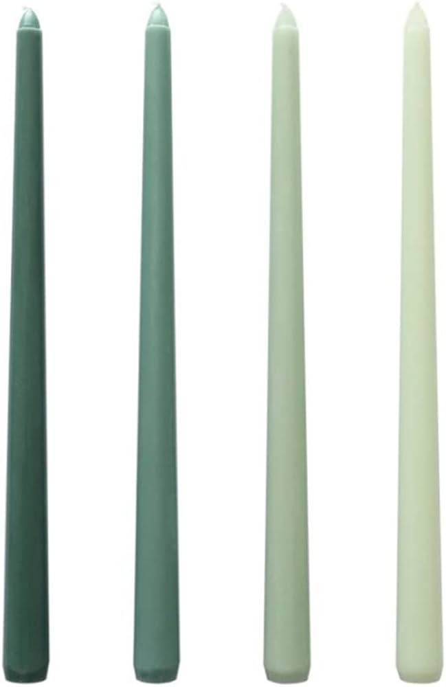 10 inch Gradient Color Scented Taper Candles Smokeless Candle Long Candles Wax Colored Taper Cand... | Amazon (US)